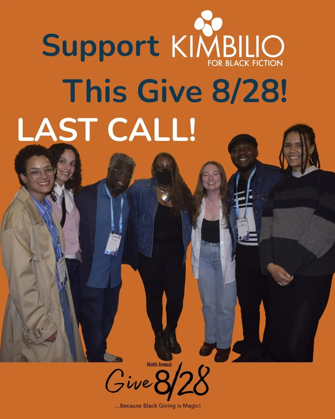 WE'VE REACHED OUR GOAL OF RAISING $1,500! Thank you to everyone who supported Kimbilio's Give 8/28 fundraiser this year &amp; helped us spread the word. 

Help us keep the momentum going! The link is in our bio.