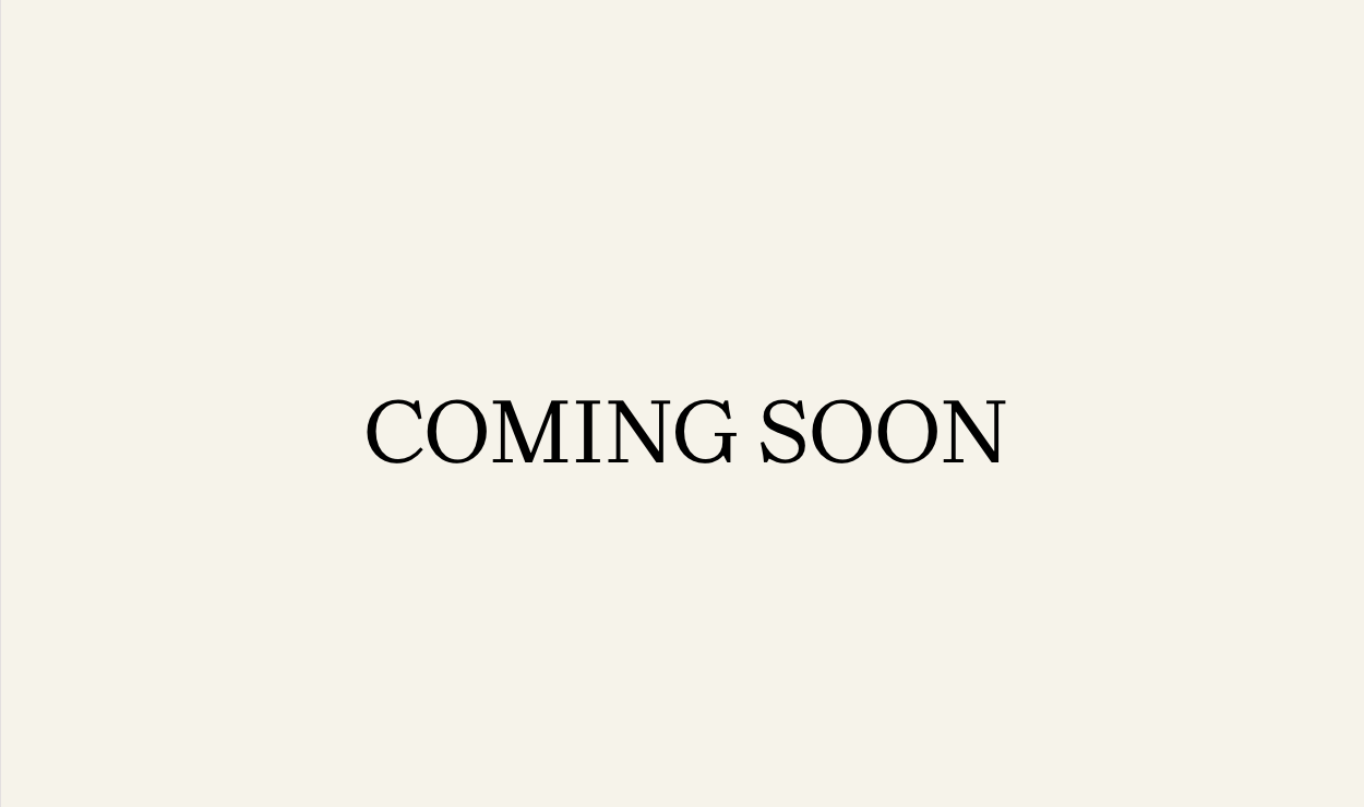 Placeholder image with the text 'Coming Soon' on a plain background.