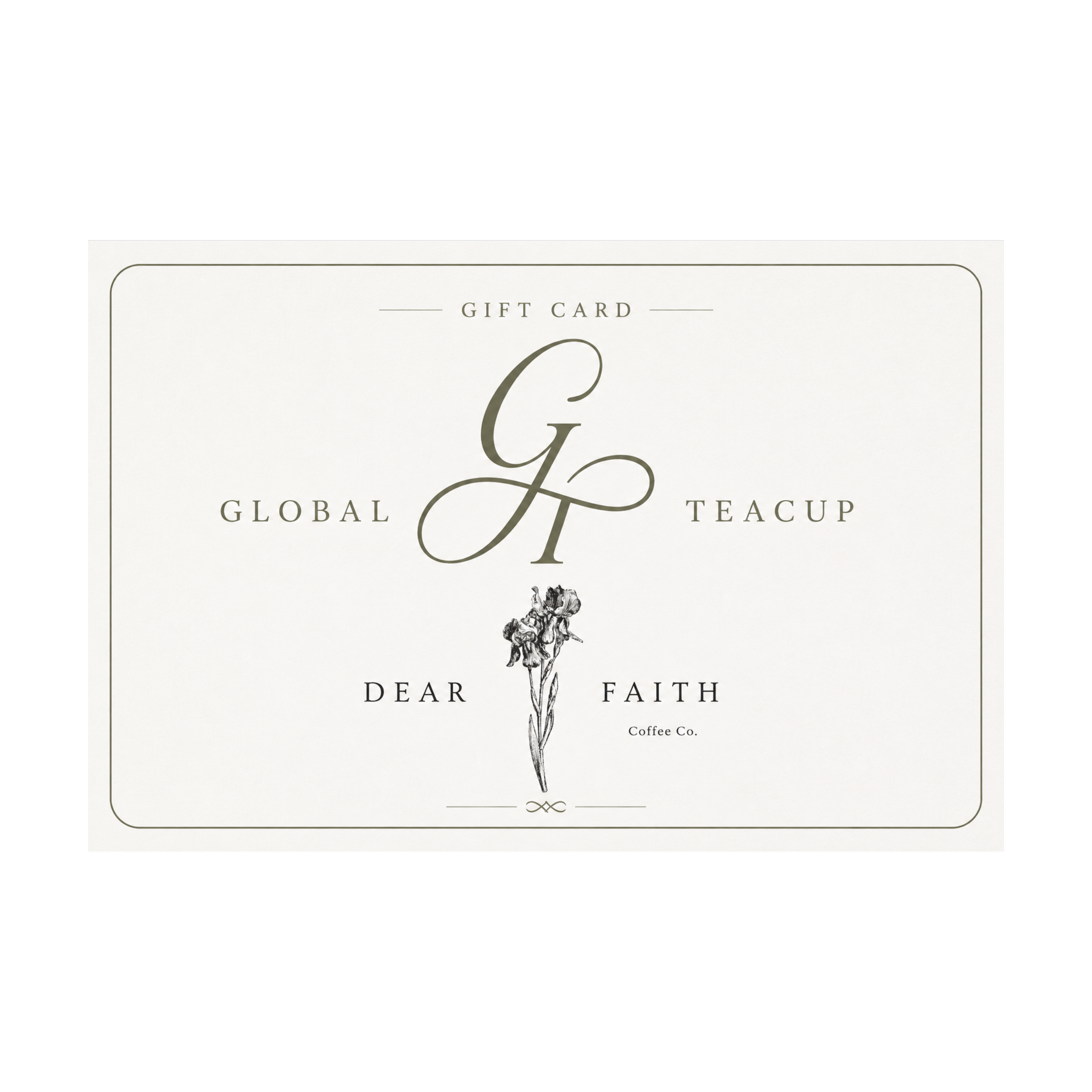 Global Teacup Gift Card