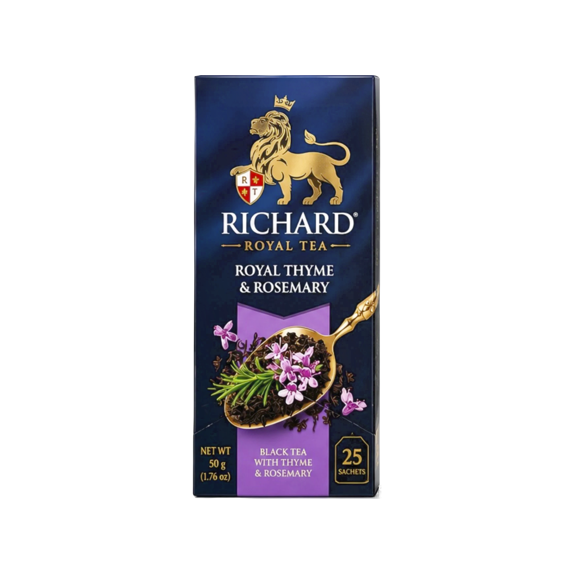 Richard Royal “Thyme & Rosemary” Black Tea – 25 Sachets