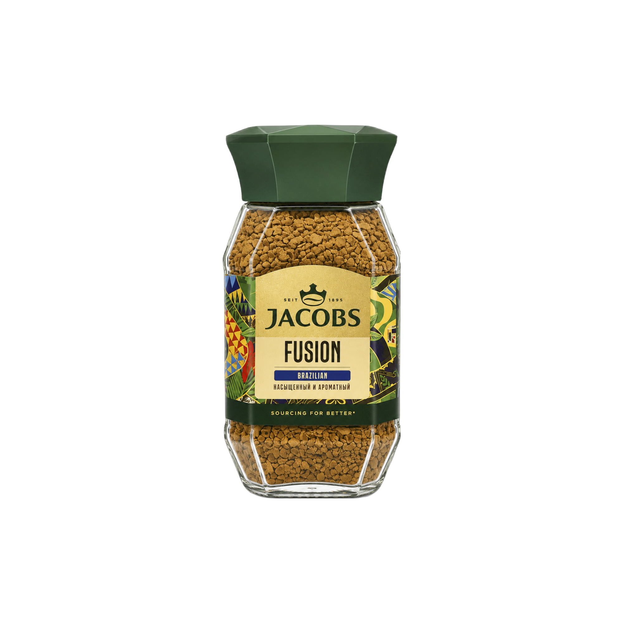 Jacobs Fusion Brazilian Instant Coffee - Rich & Aromatic Premium Coffee