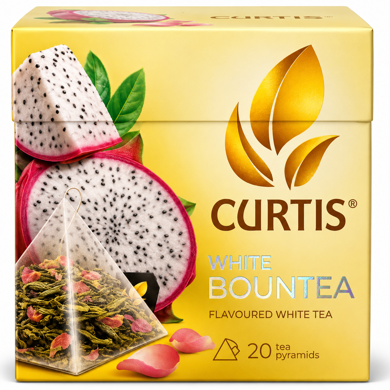 Curtis White Bountea – Exotic White Tea with Dragon Fruit