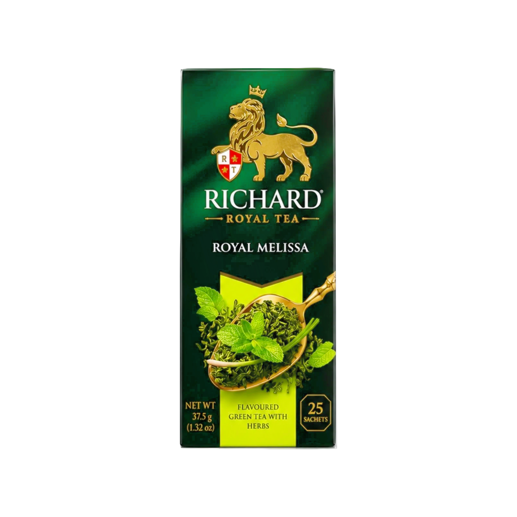 Richard Royal “Melissa” Green Tea – 25 Sachets