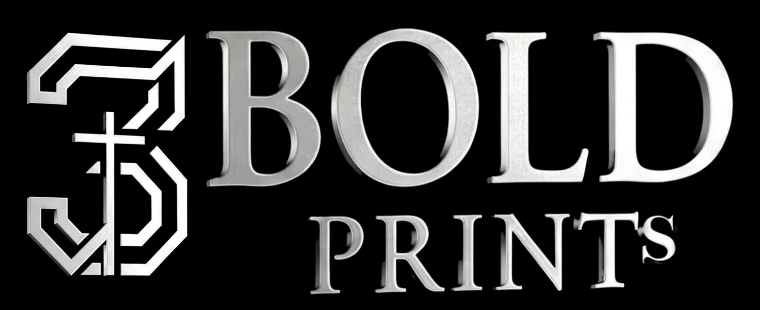 3 Bold Prints - Printing with Purpose