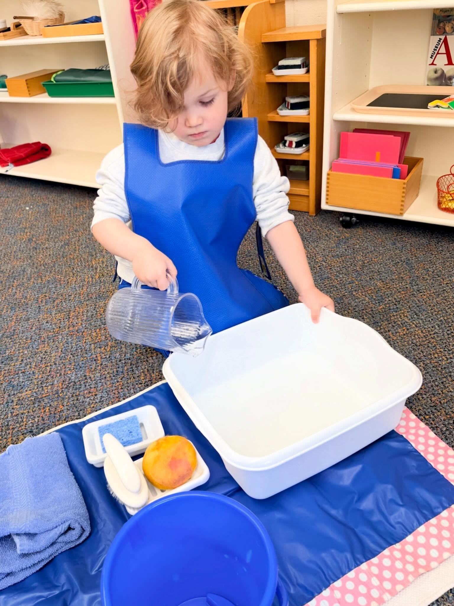 There&rsquo;s something quietly powerful about a child carefully washing a table. It may look like just soap and water, but in that moment, a child is developing focus, confidence, and respect for the world around them. ✨