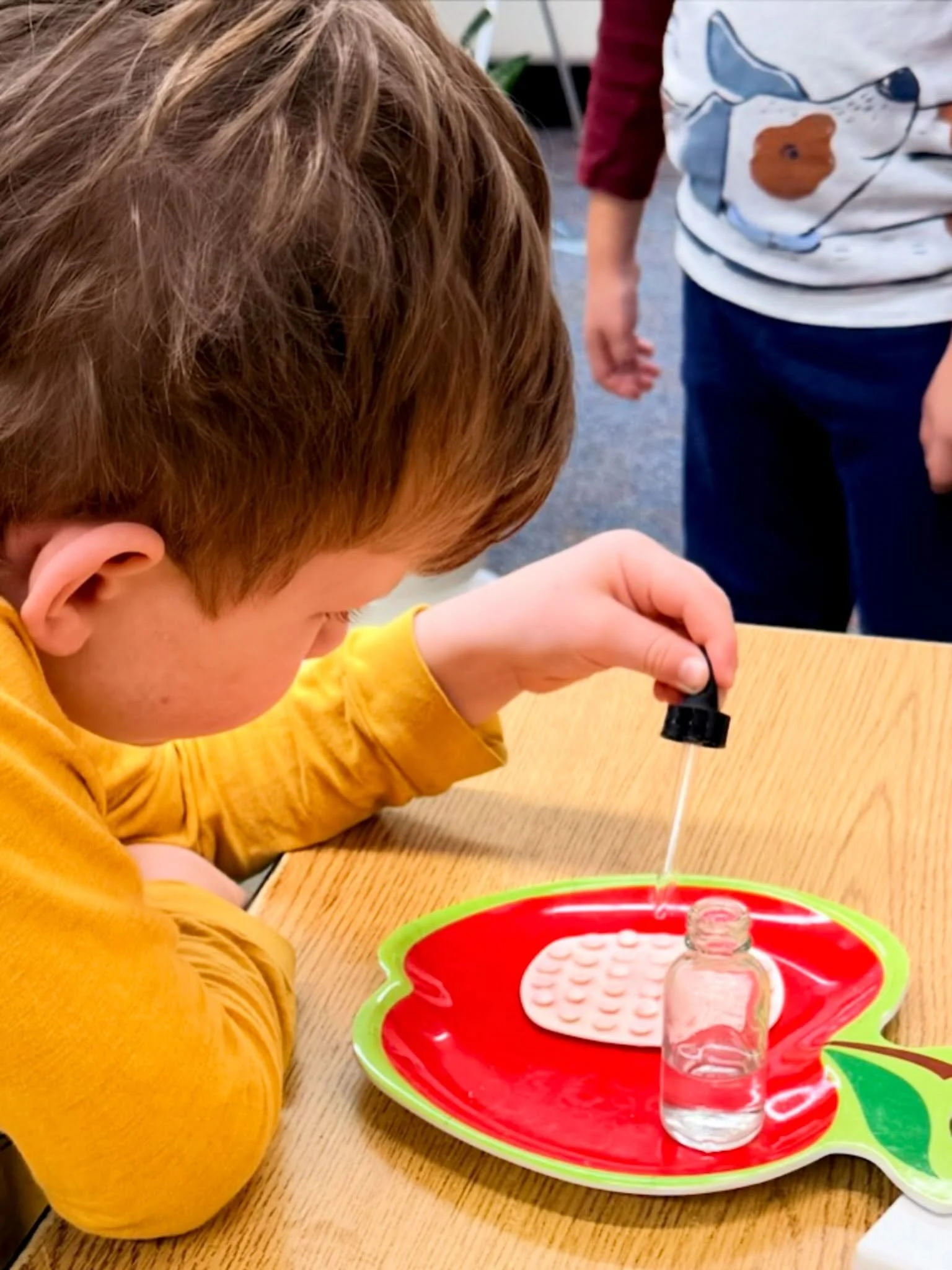 Autumn has brought a little apple inspiration into our classroom! From counting and sorting to language, art, and Practical Life activities, apples are finding their way into so many areas of our Montessori work. 🍎🍏