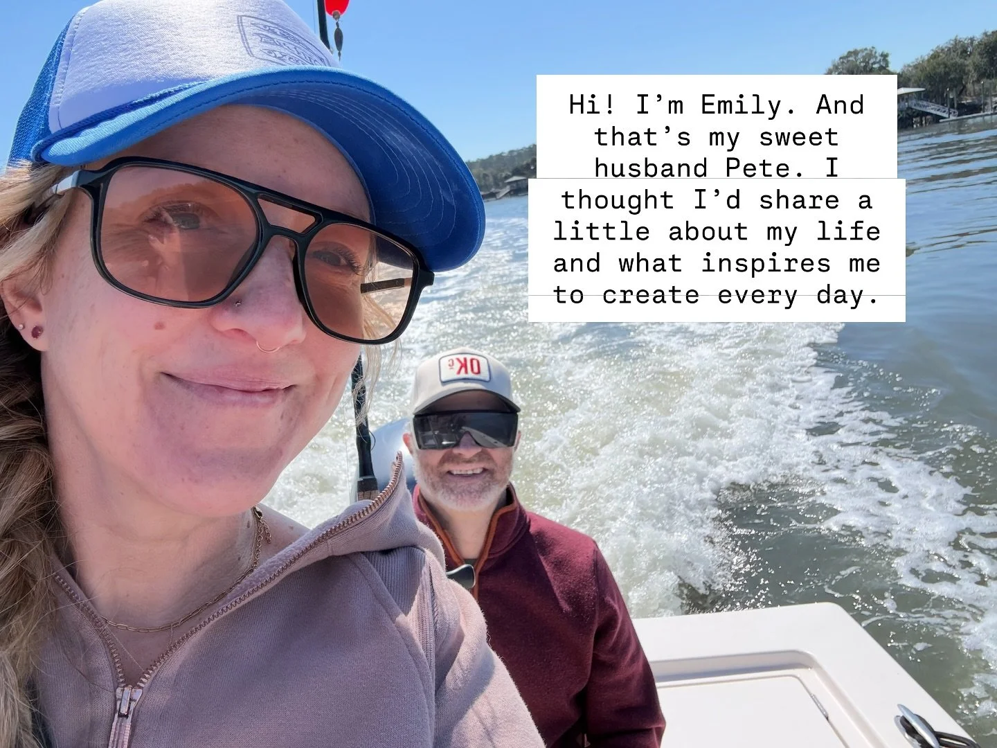 Hi! Thought I&rsquo;d share a little about me, behind the pottery. 😊