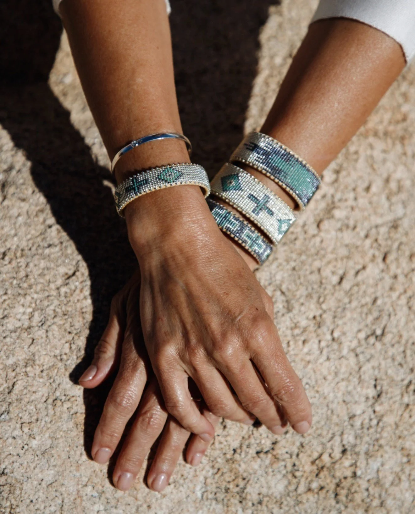 Now available at Spa Jardin @etkie_official 🛒

These pieces are created by artisans in New Mexico, using traditional techniques passed down through generations, each one taking hours to complete by hand. The brand was built to support Native America
