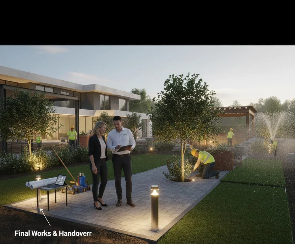 Landscape Scope of Work (Excluding Swimming Pool)