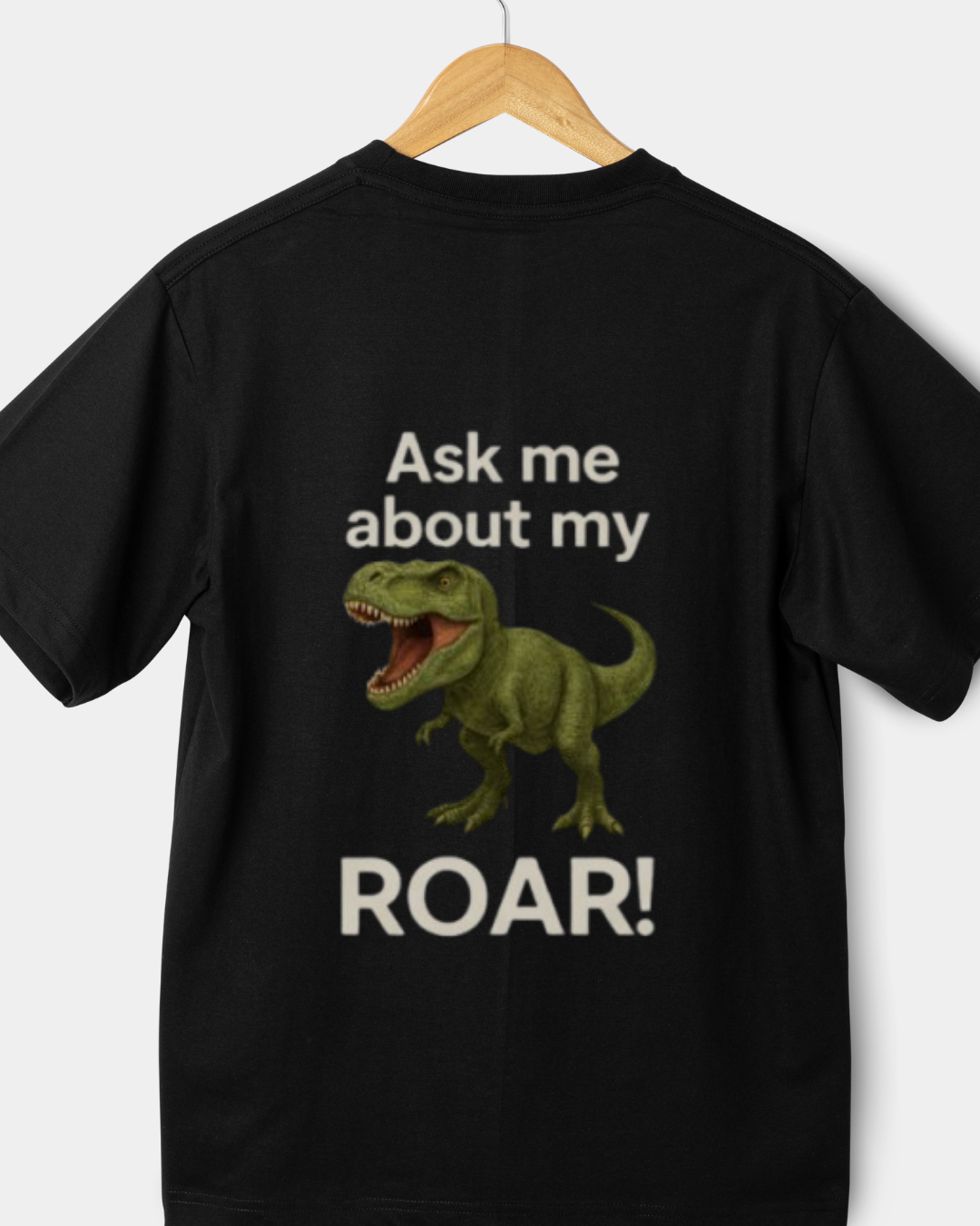 Kids "Ask Me About My Roar" Tee