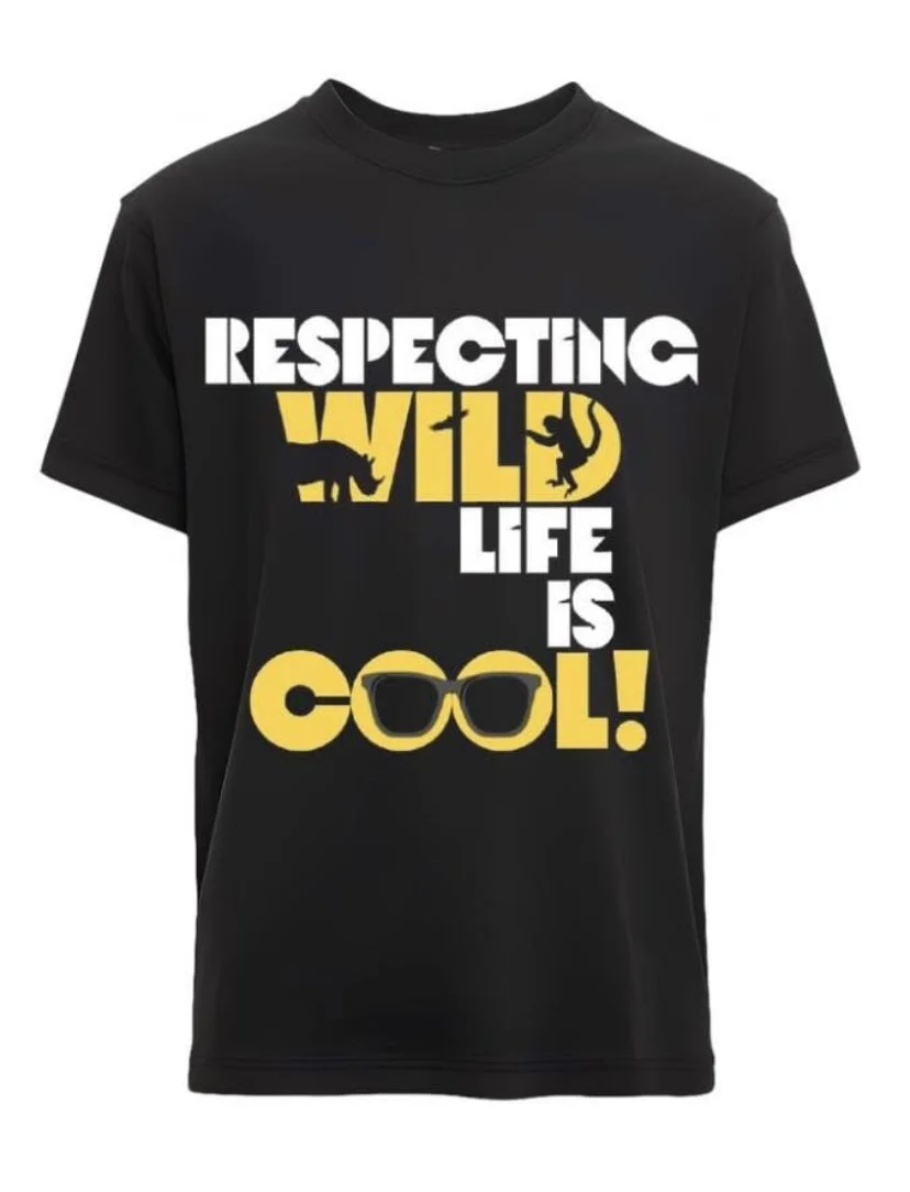 Kids "Respecting Wildlife is Cool" Tee