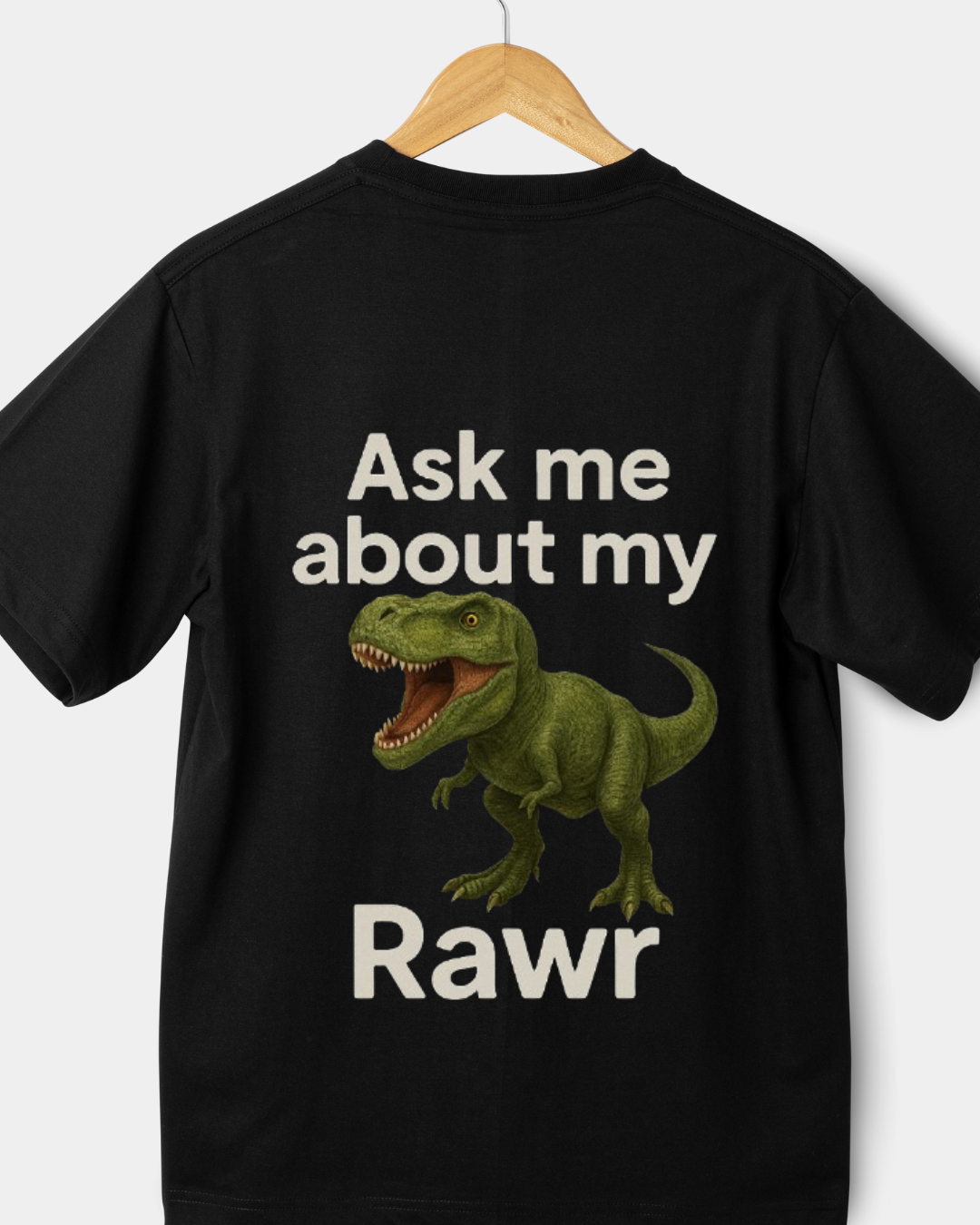 Kids "Ask Me About My Rawr" Tee