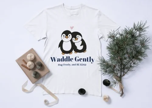 Kids "Waddle Gently" Tee