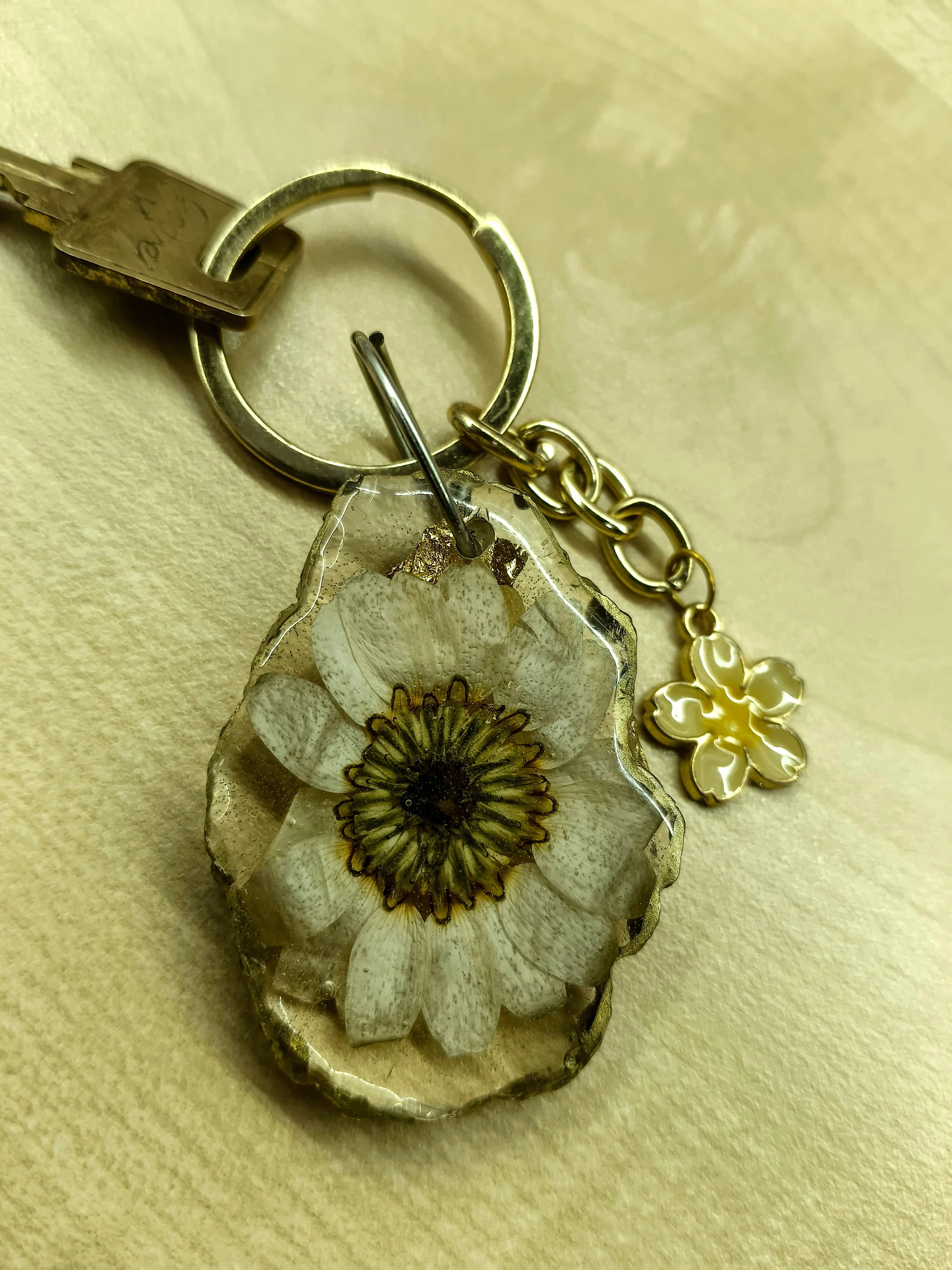 Botanical Resin Keychains