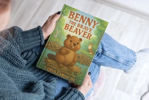 Benny The Brave Beaver Children's Book