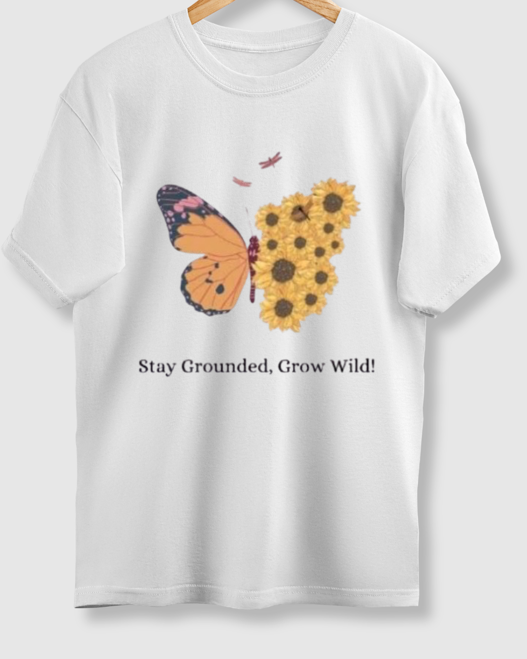 Kids "Stay Grounded, Grow Wild" Tee