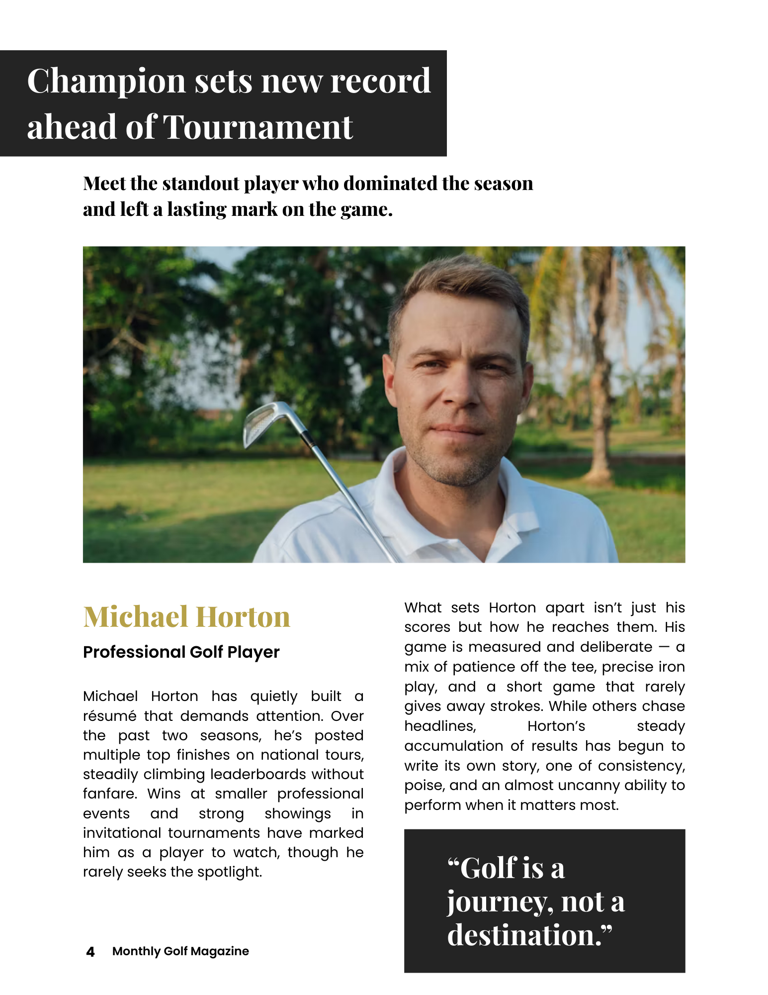 Magazine Design and Publication