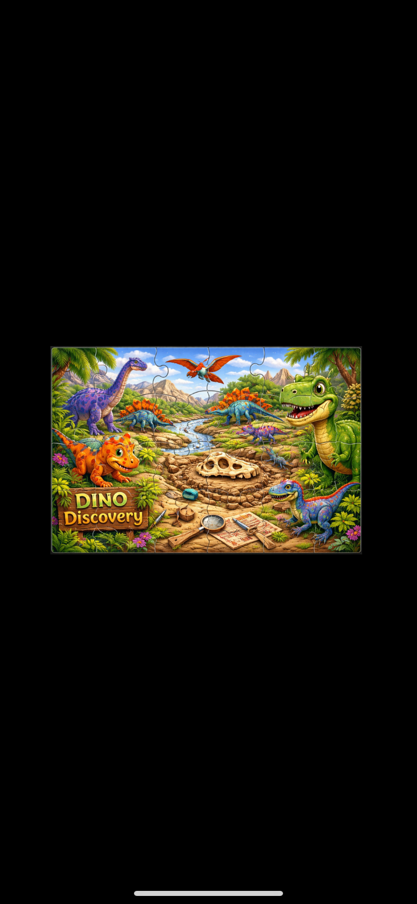 Dino Discovery Puzzle