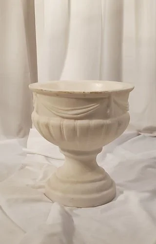 Roman White Urn