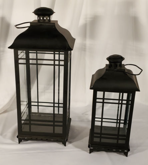 Sophisticated Black Mission Lantern
