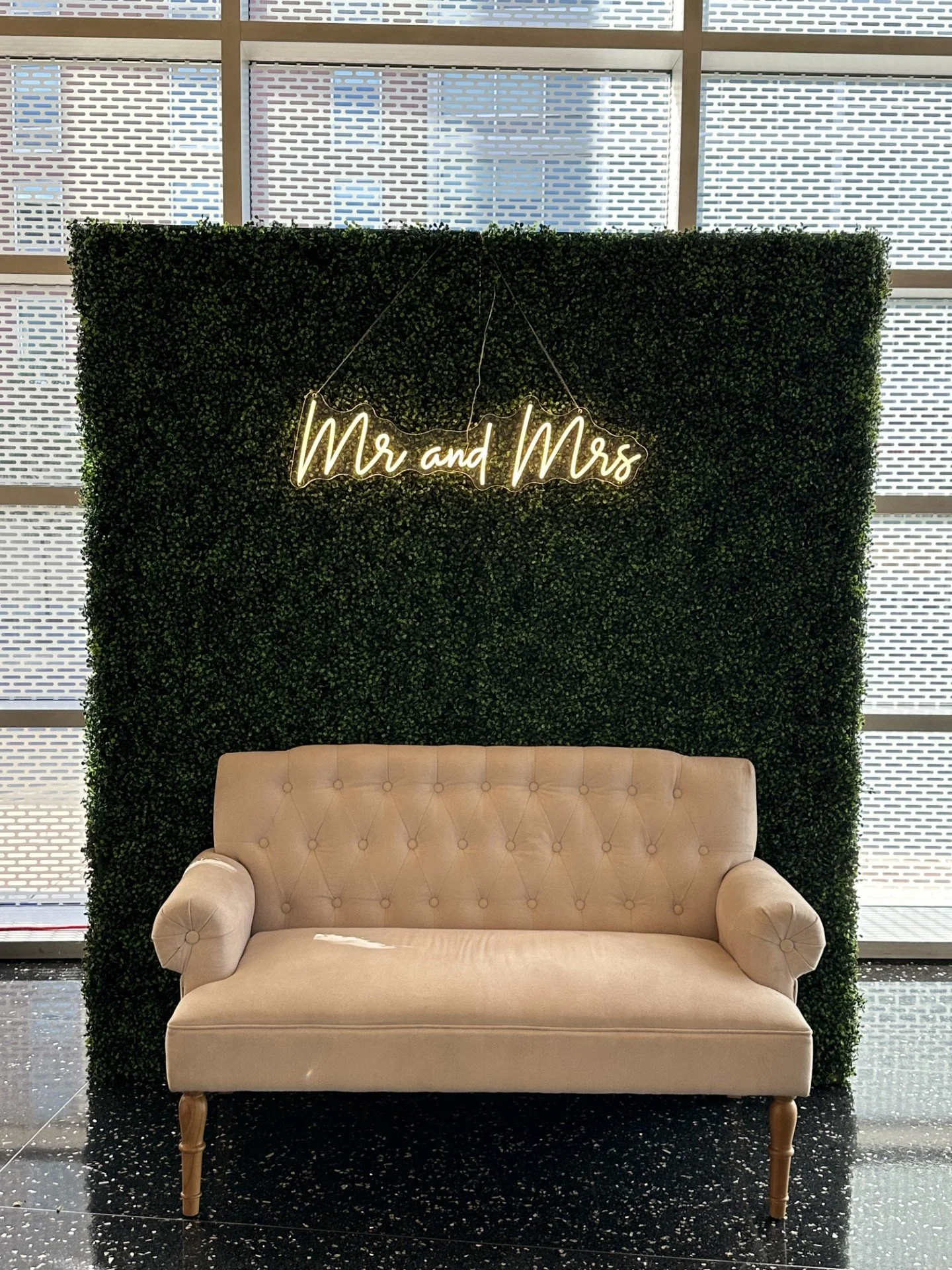 Green Backdrop Wall