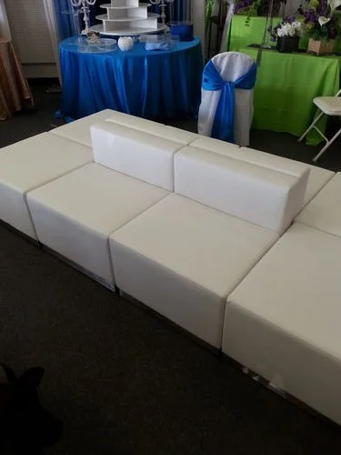 Modular White Lounge Furniture