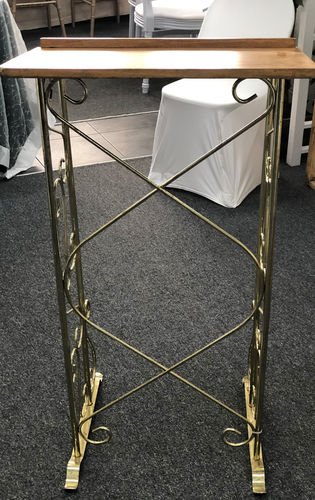Brass Registration Stand