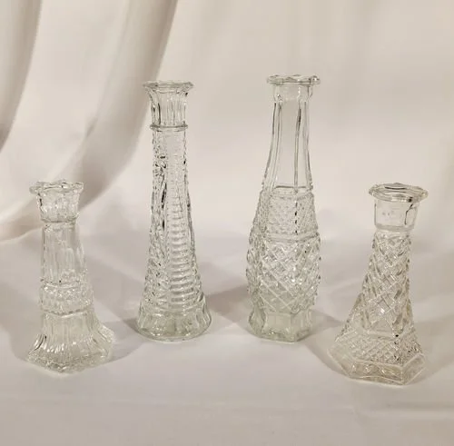 Vintage Glass Bud Vase