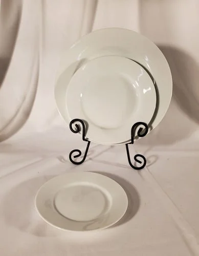 Classic White Ceramic Chinaware