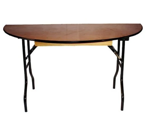 60" Half Round Table