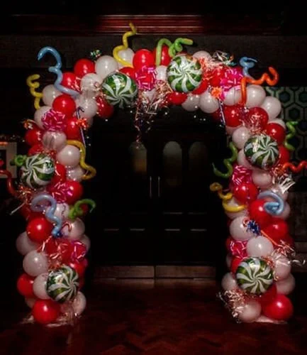 Vibrant Celebration Balloon Arch