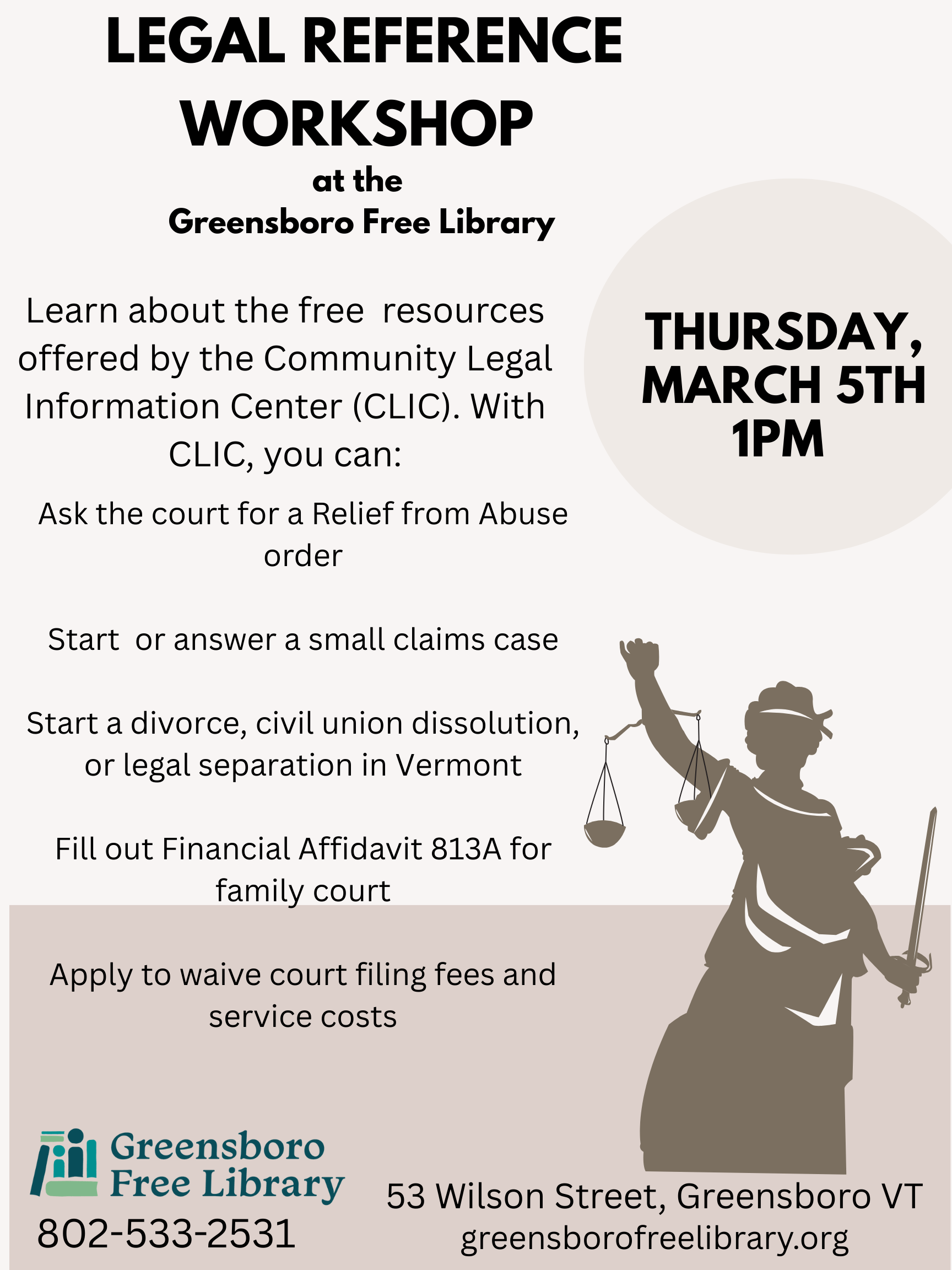 Legal Reference Workshop