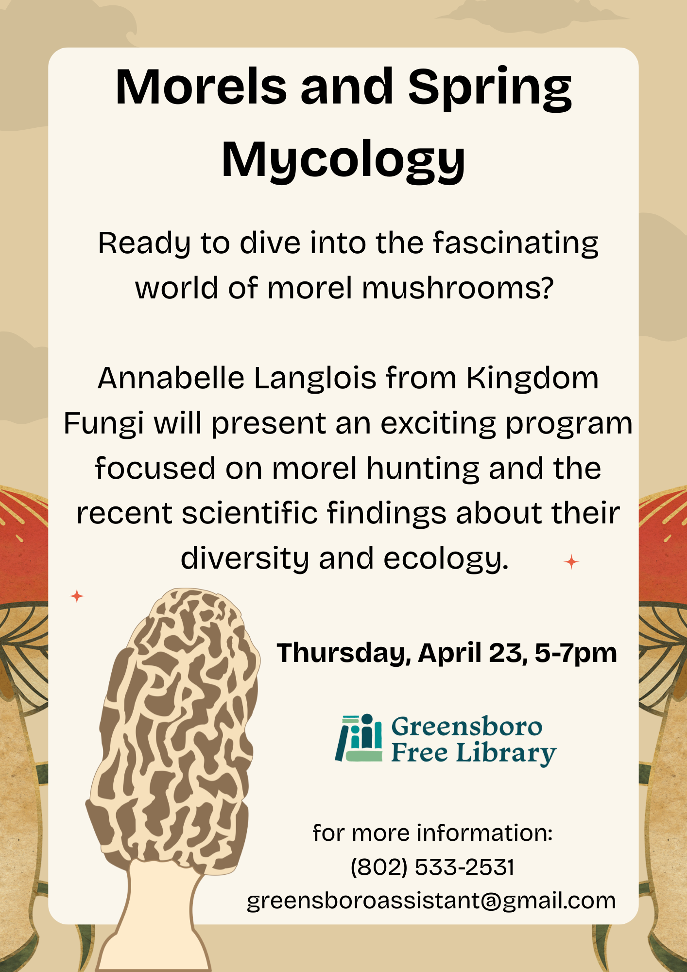 Morels & Spring Mycology