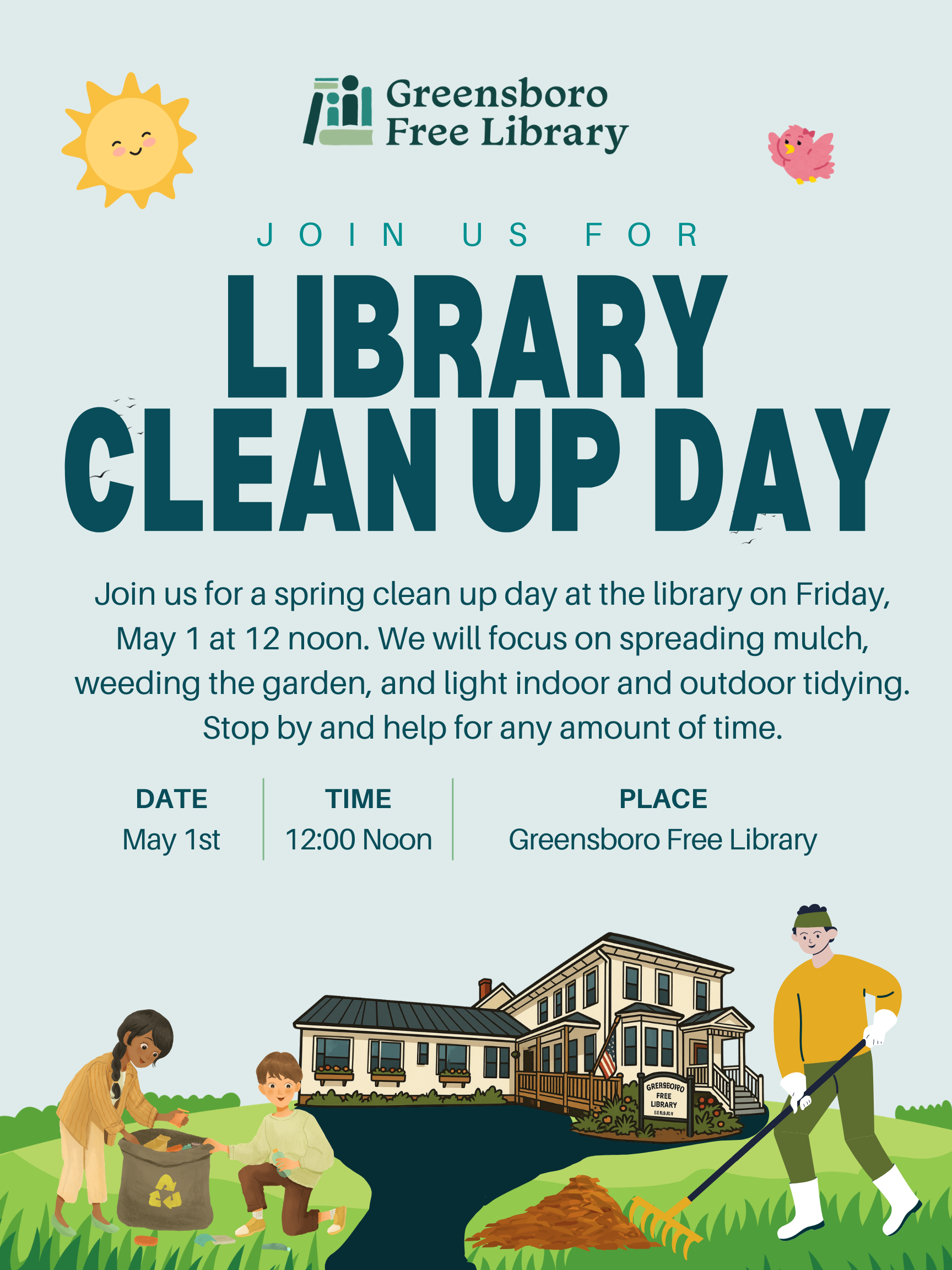 Library Clean-up Day