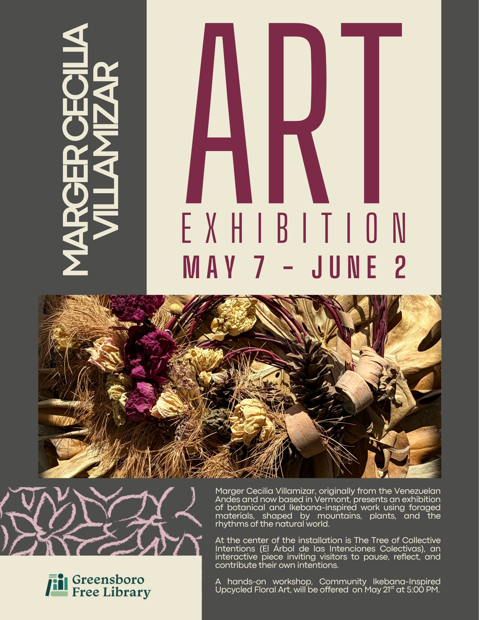 Art Exhibition &amp; Workshop- Marger Cecilia Villamizar