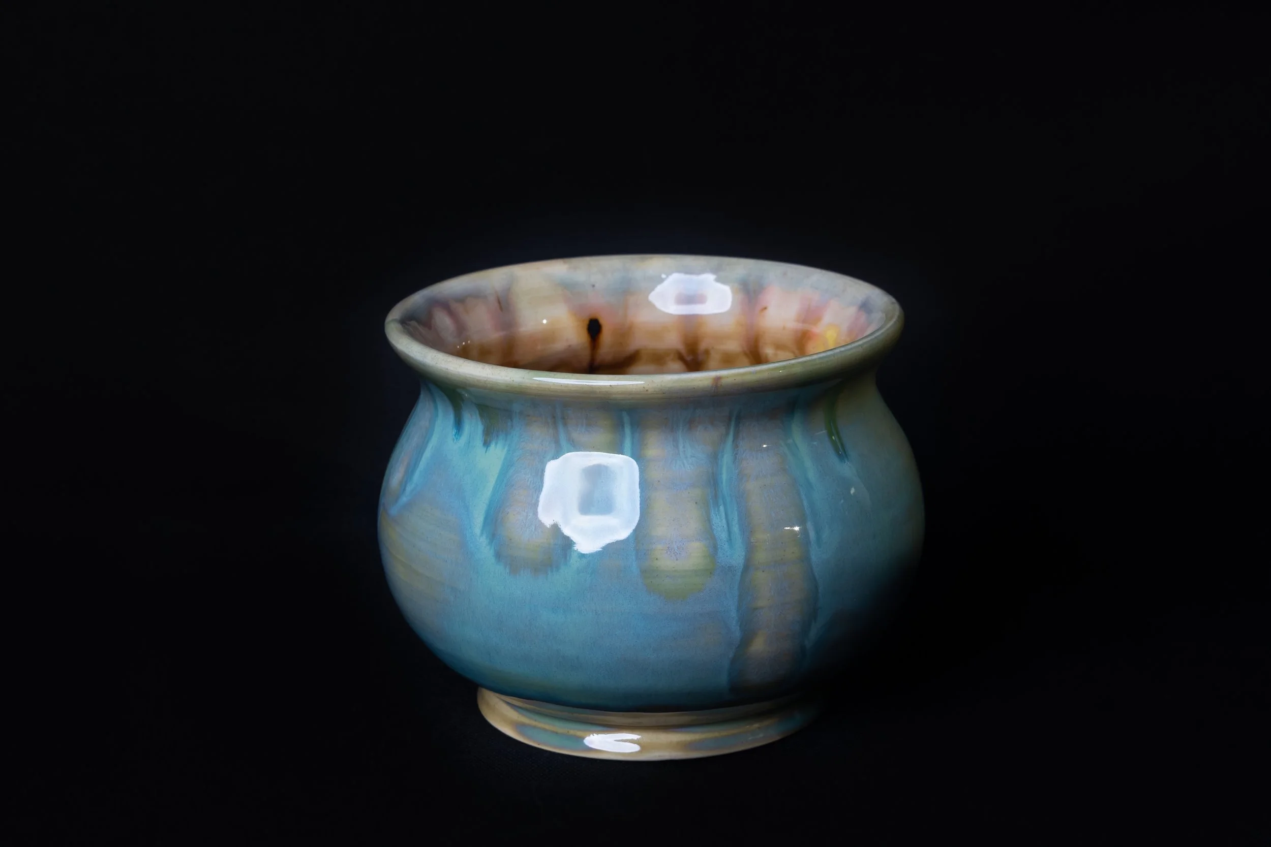 Porcelain Urn 3.5" Tall