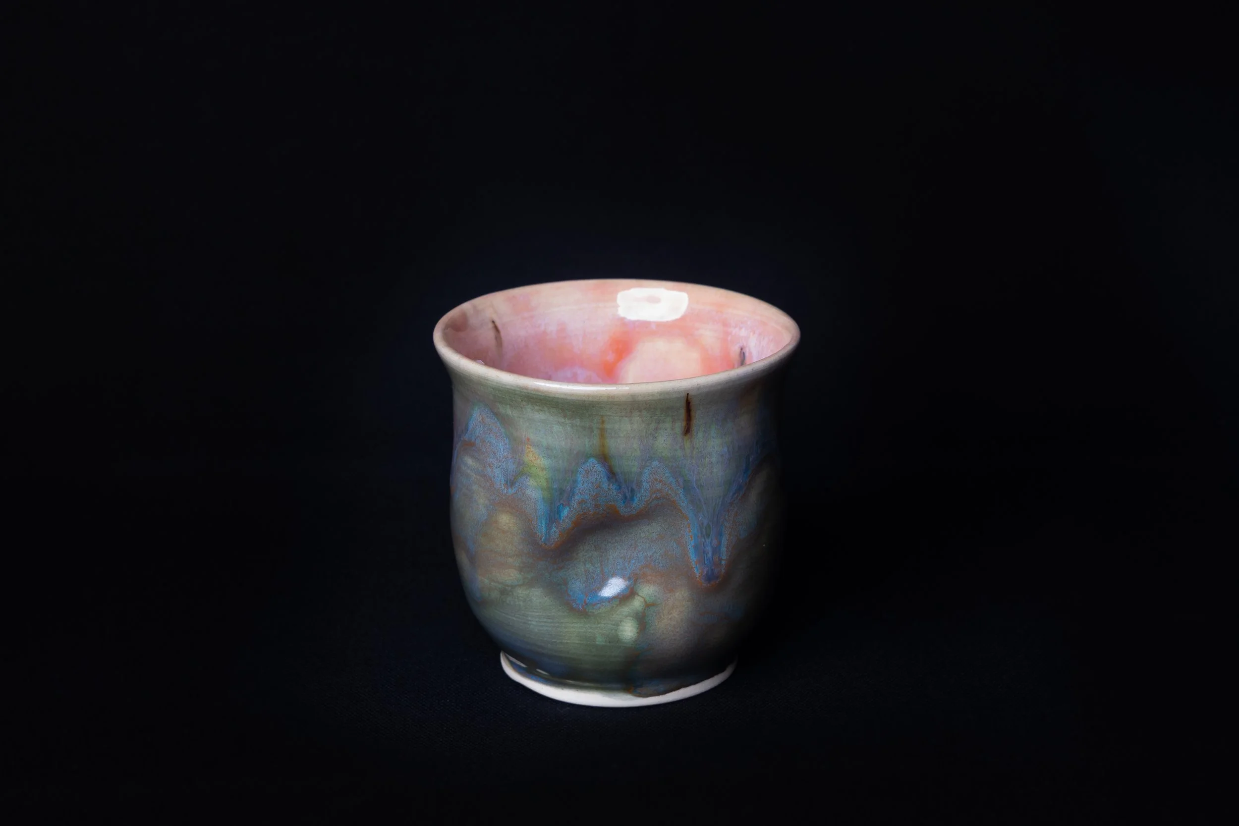 Porcelain Cup 3.5" tall
