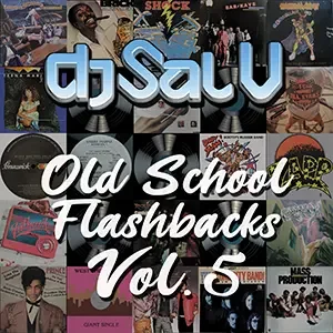 Cover artwork for “Old School Flashbacks Vol. 5,” a Funk DJ mix by Sal V.
