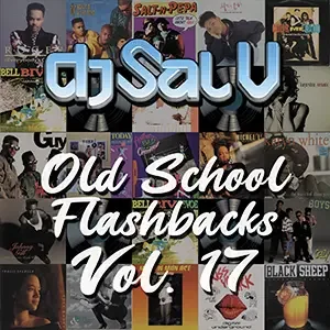 Cover artwork for “Old School Flashbacks Vol. 17,” a Hip Hop and R&B DJ mix by Sal V.