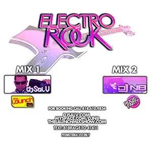 Cover artwork for “Electro Rock,” an Electro House Music mix by DJ Sal V.