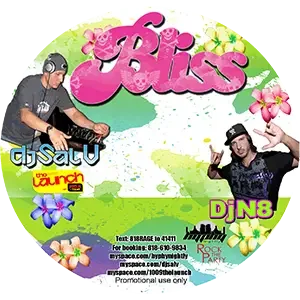 Cover artwork for “Bliss,” an electro house music mix by DJ Sal V.