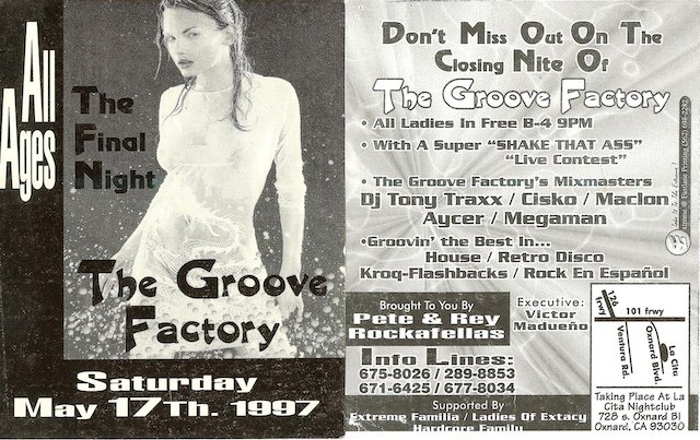 1997 - The Groove Factory (5-17-97)