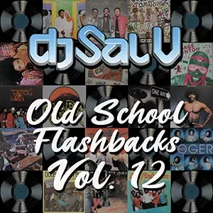 Cover artwork for “Old School Flashbacks Vol. 12,” a Funk DJ mix by Sal V.