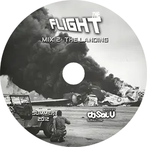 Cover artwork for “The Flight (Mix 2 - The Landing),” a House Music mix by DJ Sal V.