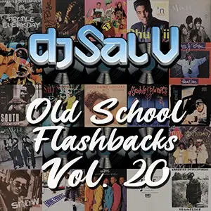 Cover artwork for “Old School Flashbacks Vol. 20,” a Hip Hop and R&B DJ mix by Sal V.