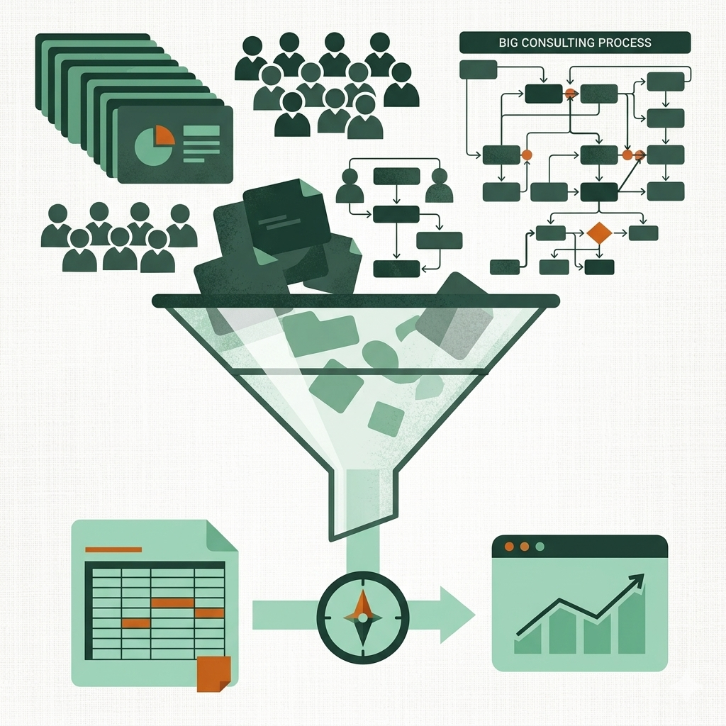 How I Think About Scoping a Data Project for a Small Business