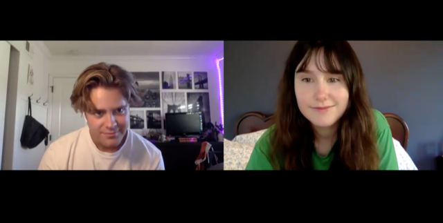 Screeshot from a Zoom class with Lea Floden