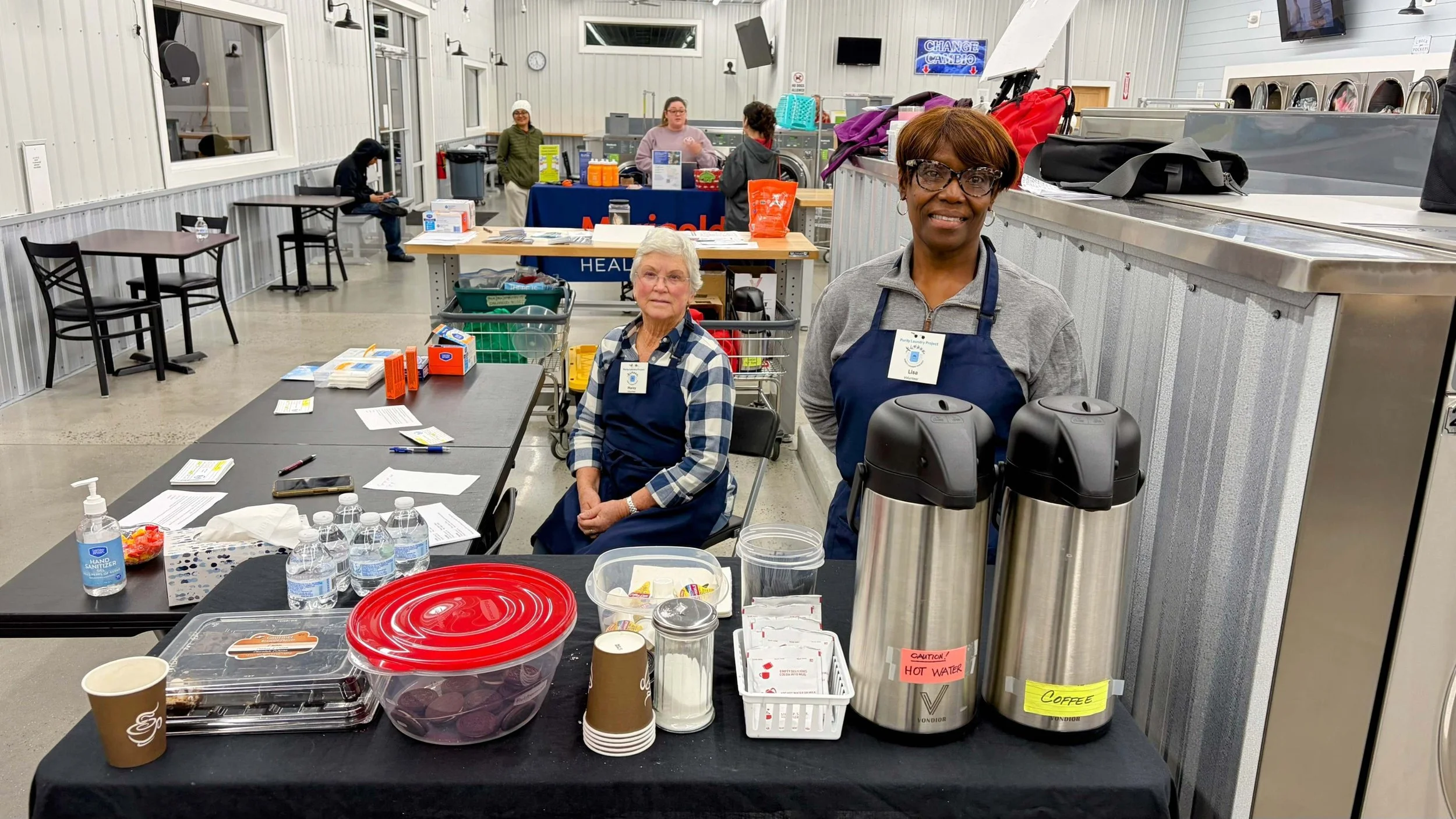 Refreshments at every session