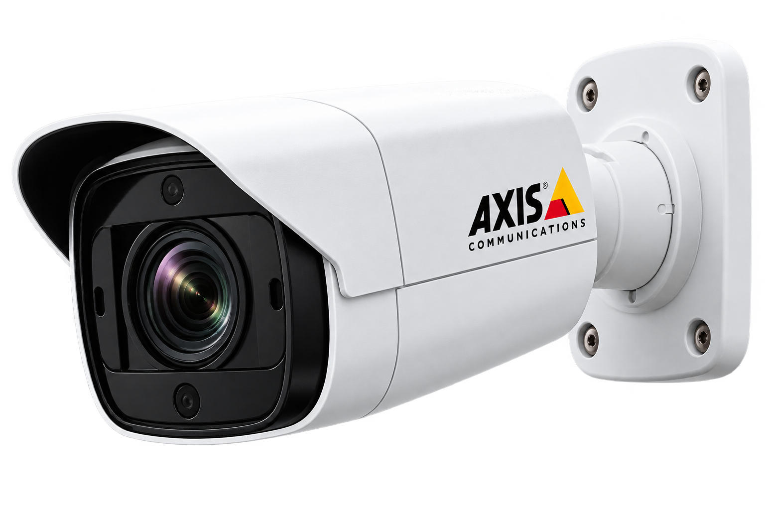 AXIS security cameras and network video recorder for professional video surveillance installation bullet