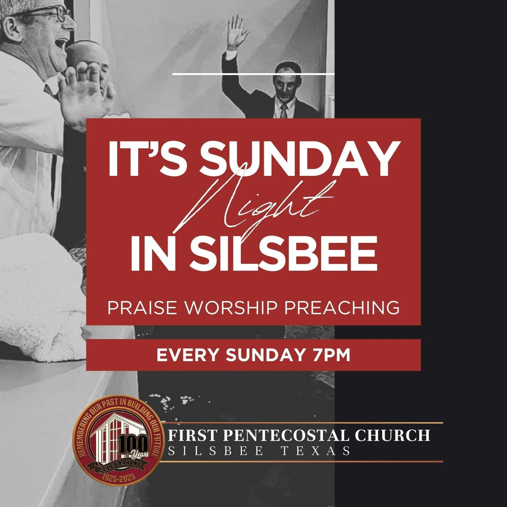 Sunday night service is calling. 🔥
We&rsquo;re not playing church &mdash; we&rsquo;re pressing in.
Come ready for glory.